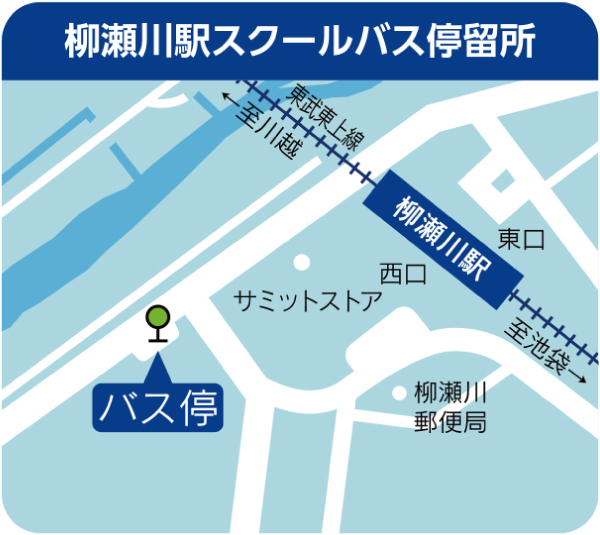 柳瀬川駅スクールバス停留所