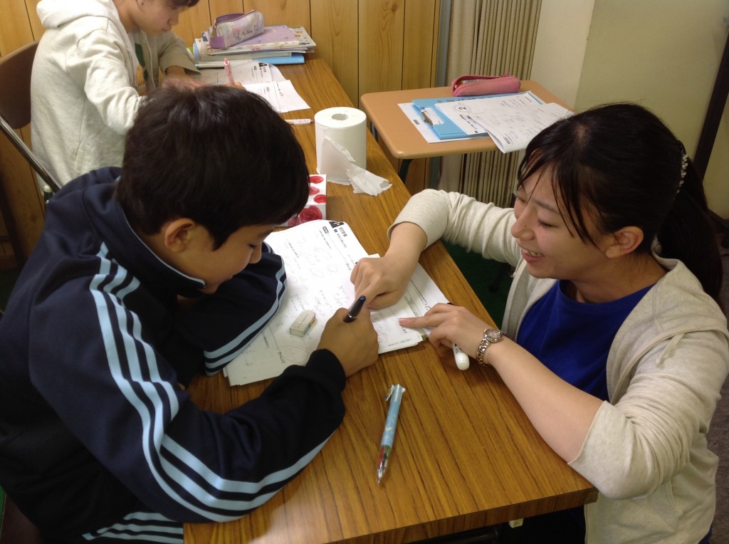 数学の授業風景①