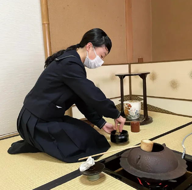 茶道部写真