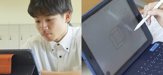 授業風景：数学科