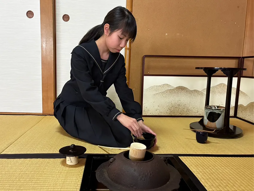 茶道部写真