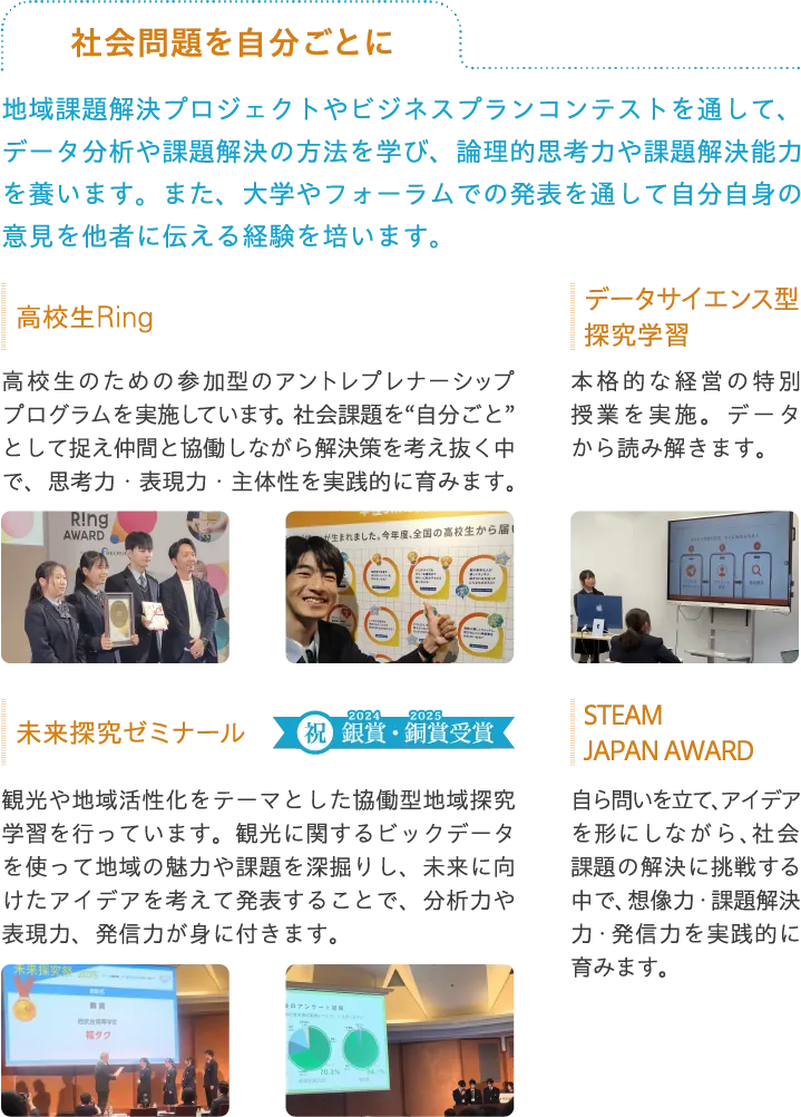 社会問題を自分ごとに