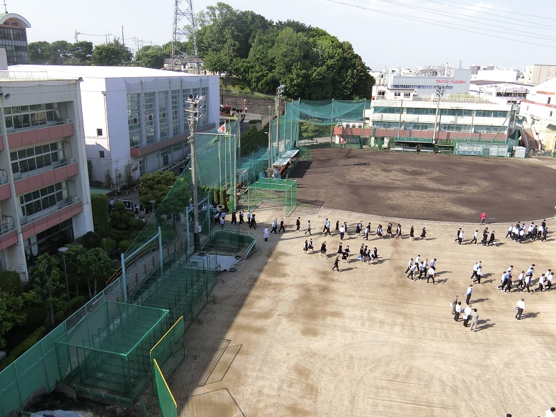 避難訓練が行われました