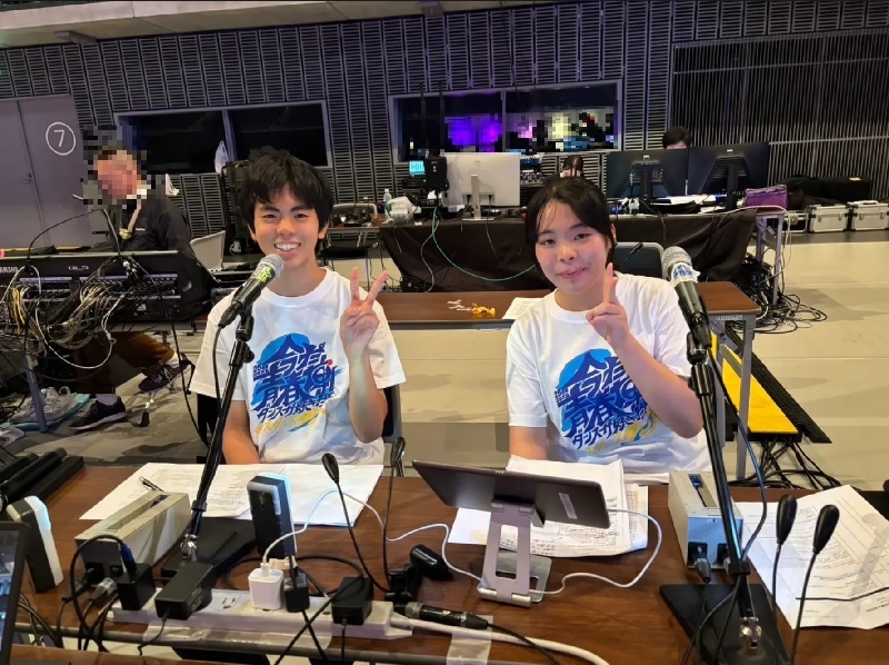 【合唱部・演劇同好会】全国高等学校ダンスドリル選手権大会で総合司会を務めました！