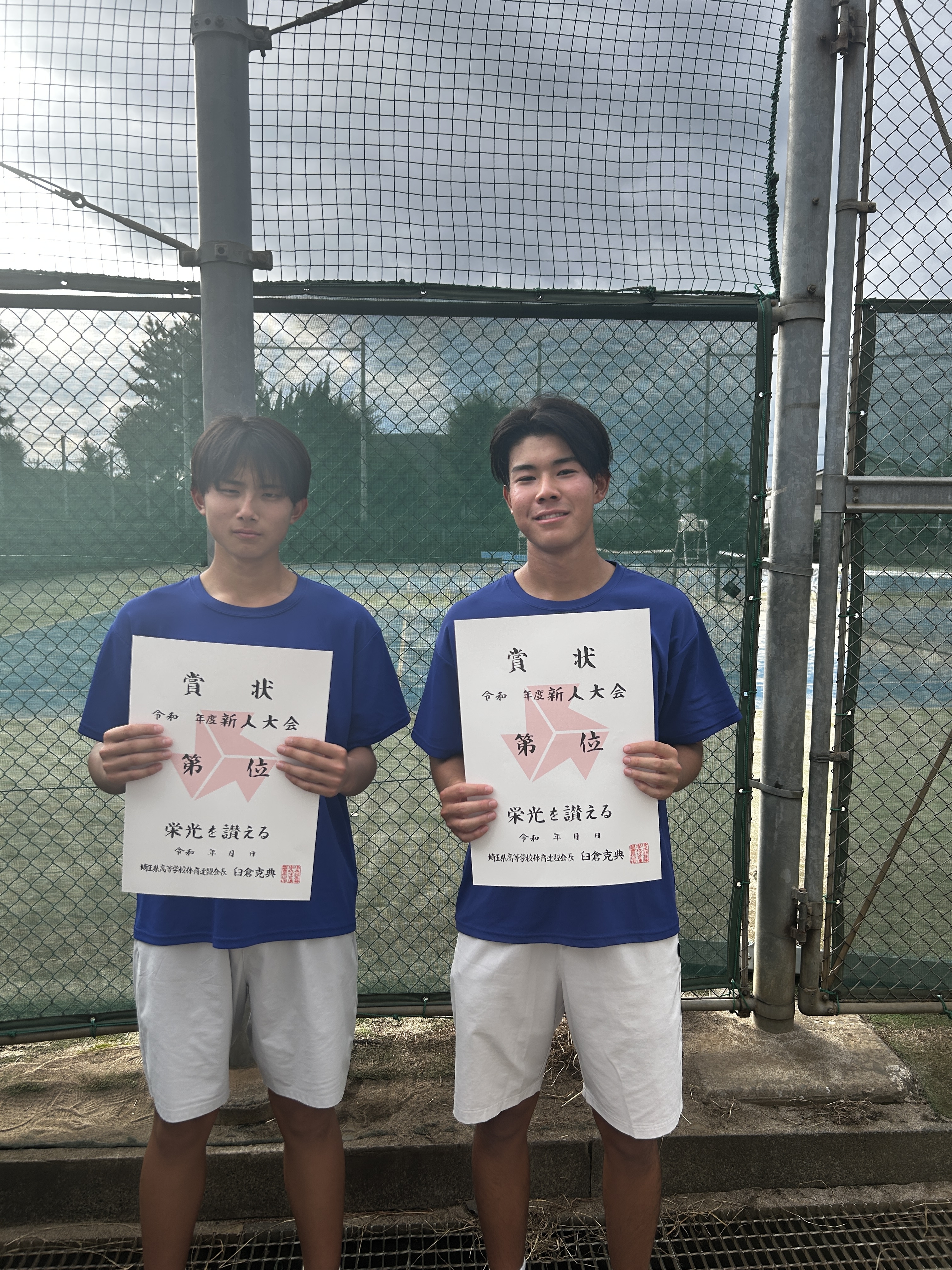 【男子硬式テニス部】県大会結果報告！