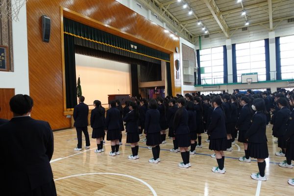 第３学期終業式