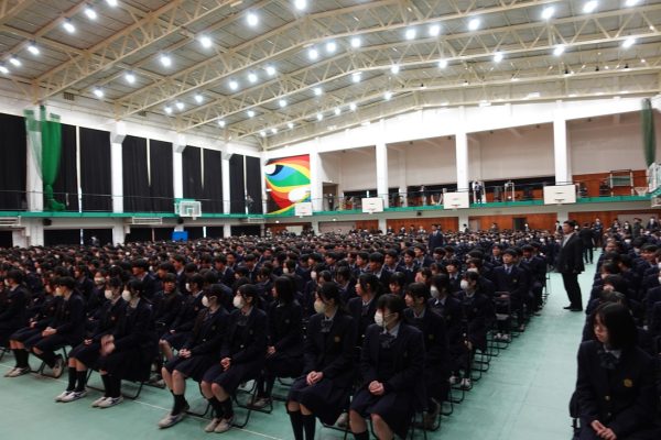 表彰式実施しました。